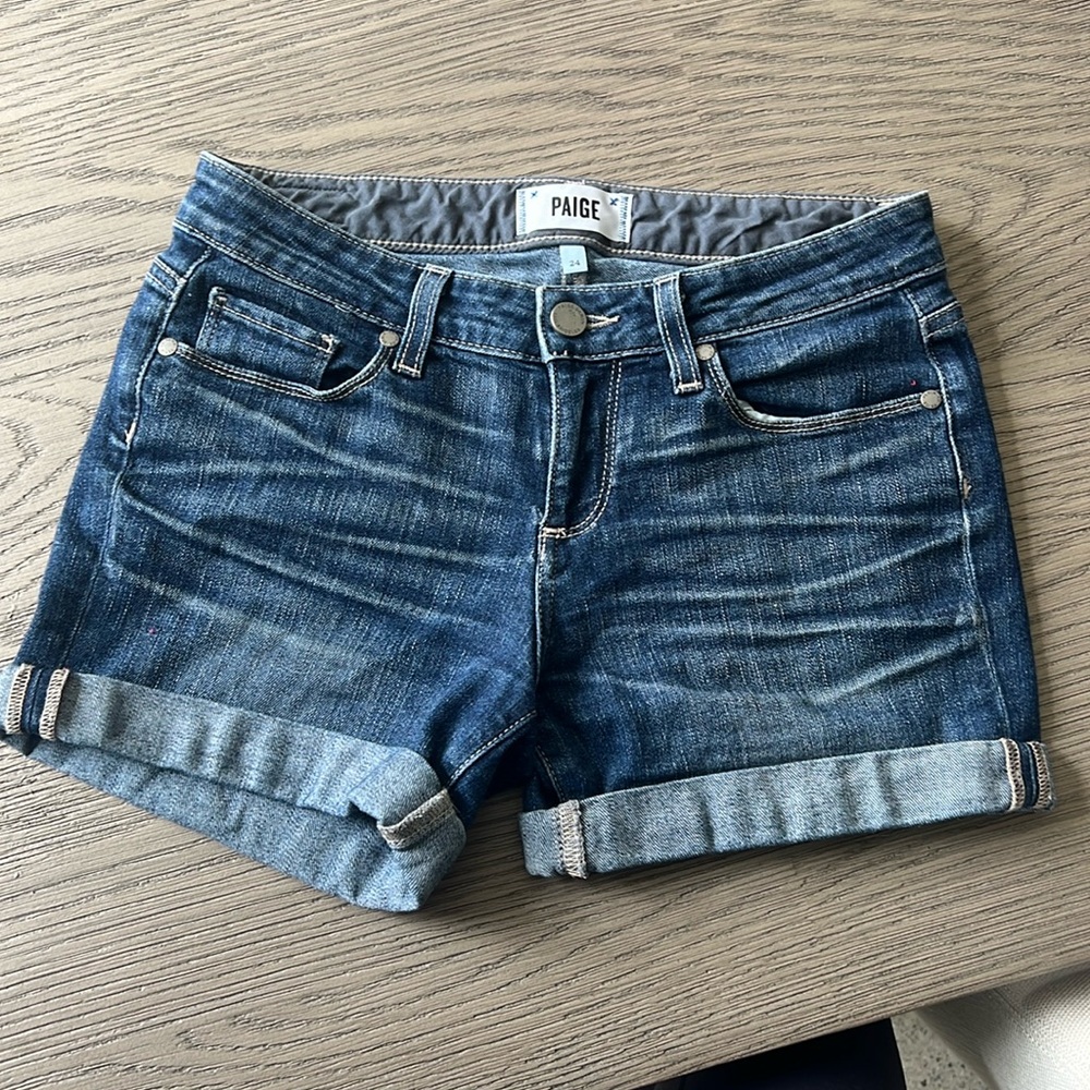 Paige denim shorts
